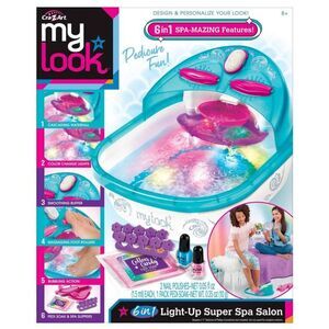 Open Box - My Look -  6-in-1 Light-Up Super Spa Salon Activity K Blue